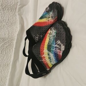New! Rainbow clog mules summer outdoor beach water shoes women's 11 men's 9.5